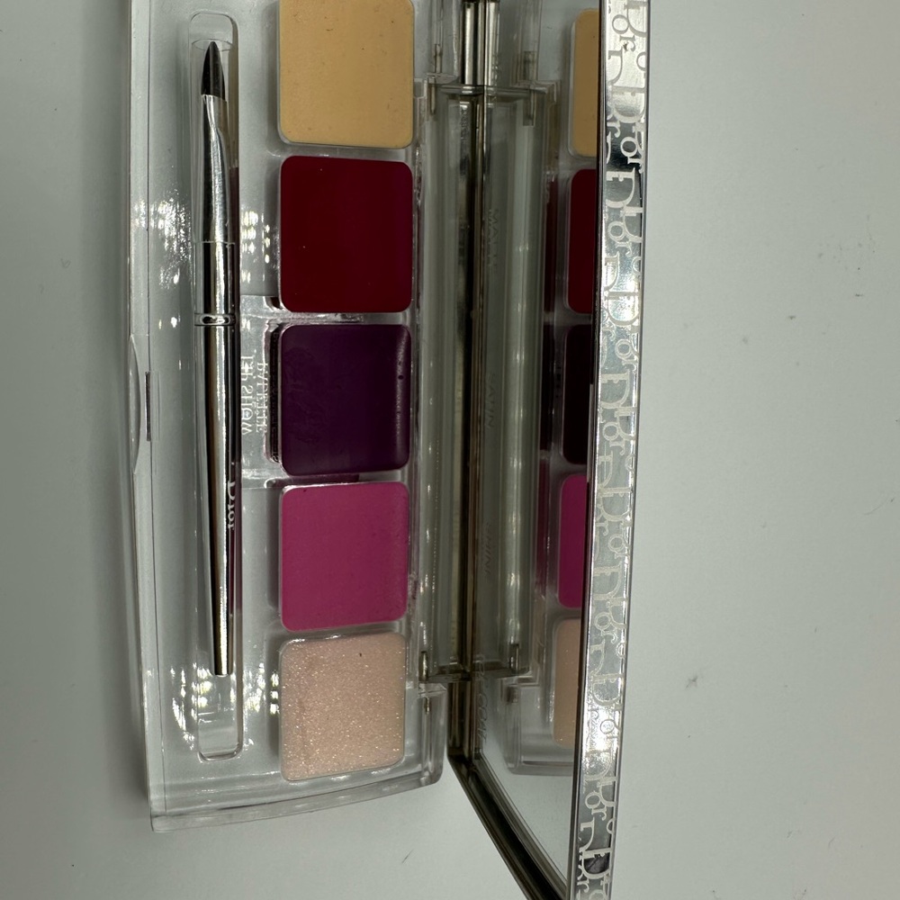 Limited Edition 2018 Dior Lip Show Palette 001  Backstage Makeup 0.21oz NWOB - Picture 3 of 8